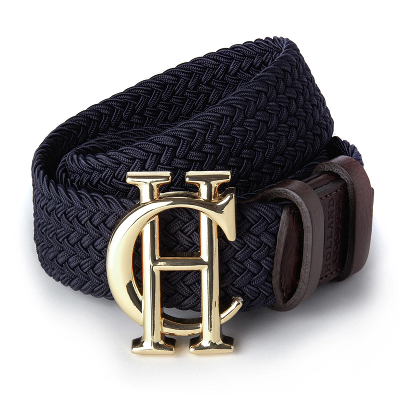 Holland Cooper HC Heritage Riding Belt - Ink Navy